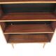 Scandinavian teak library, Hugo Troeds, Bjärnum, Sweden, 1950