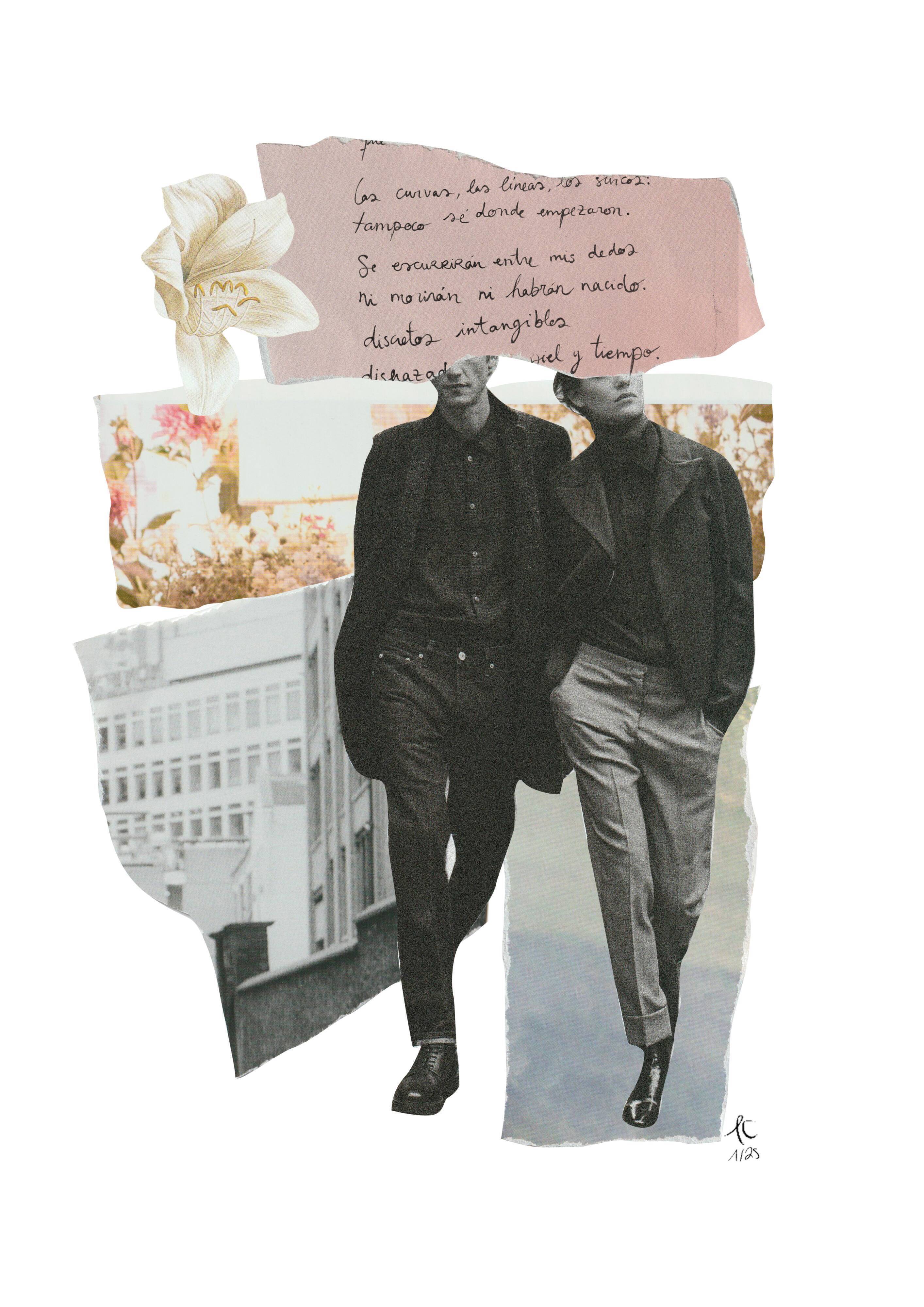 Collage print sunday mood