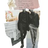 Collage print sunday mood