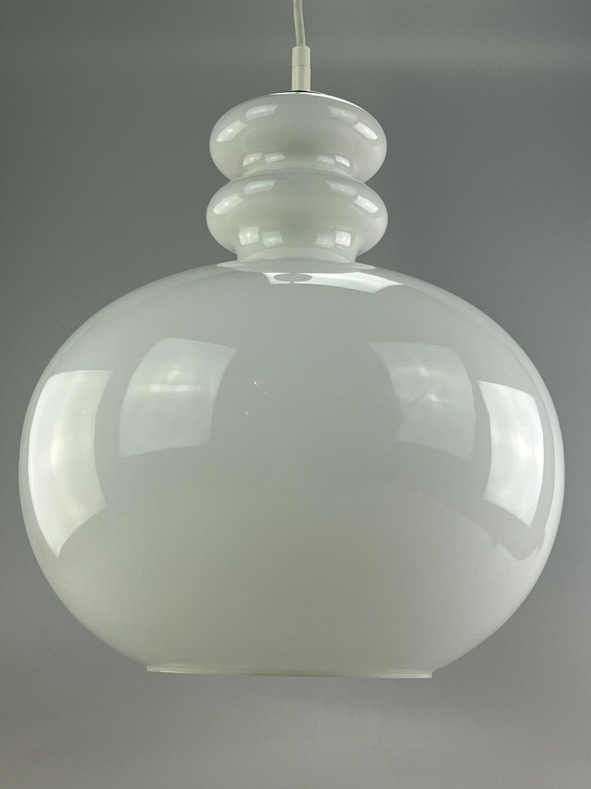 XL 60s 70s Peill & Putzler hanging lamp ceiling lamp glass space design 60s