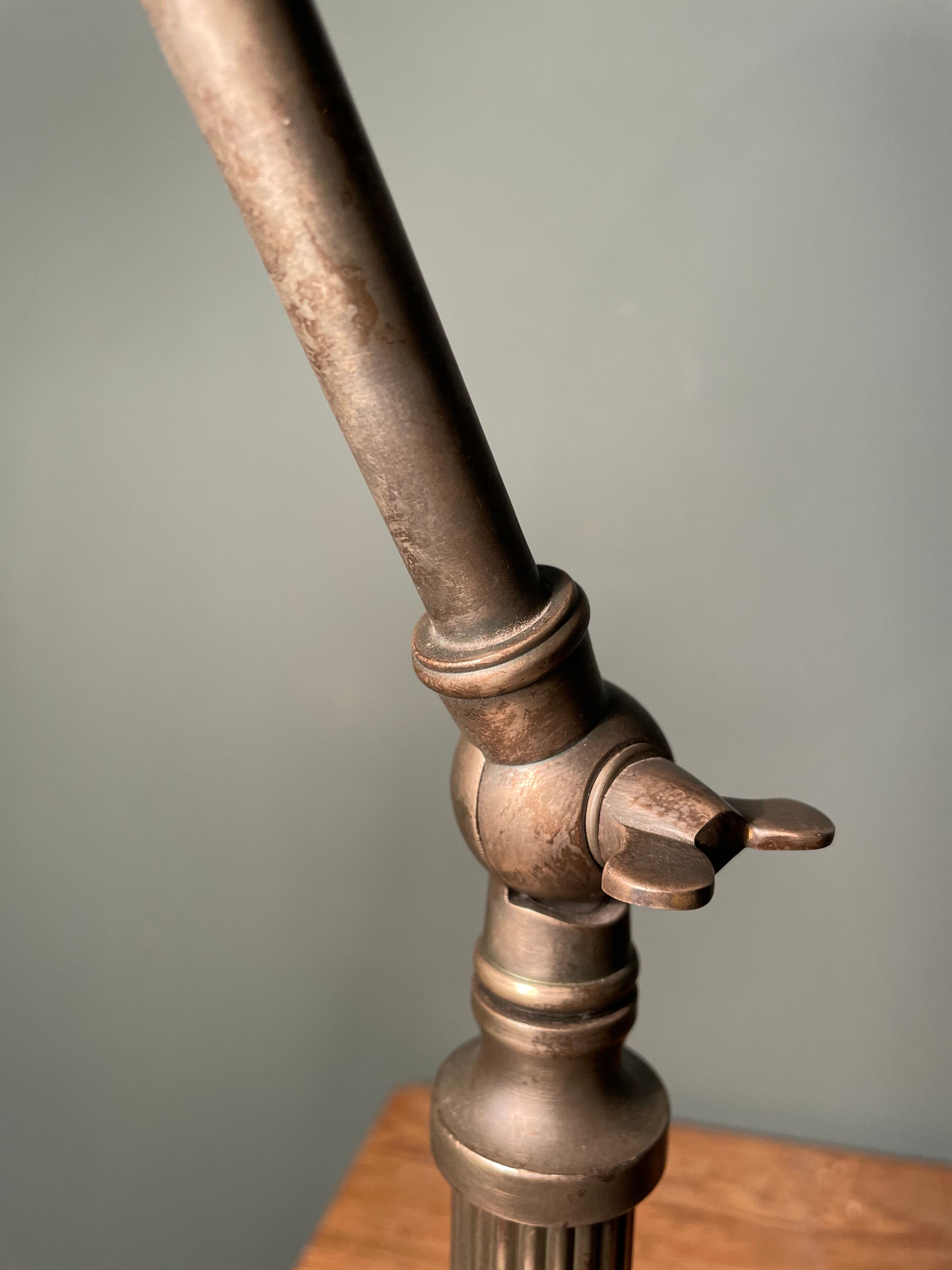 Vintage table lamp, industrial spirit