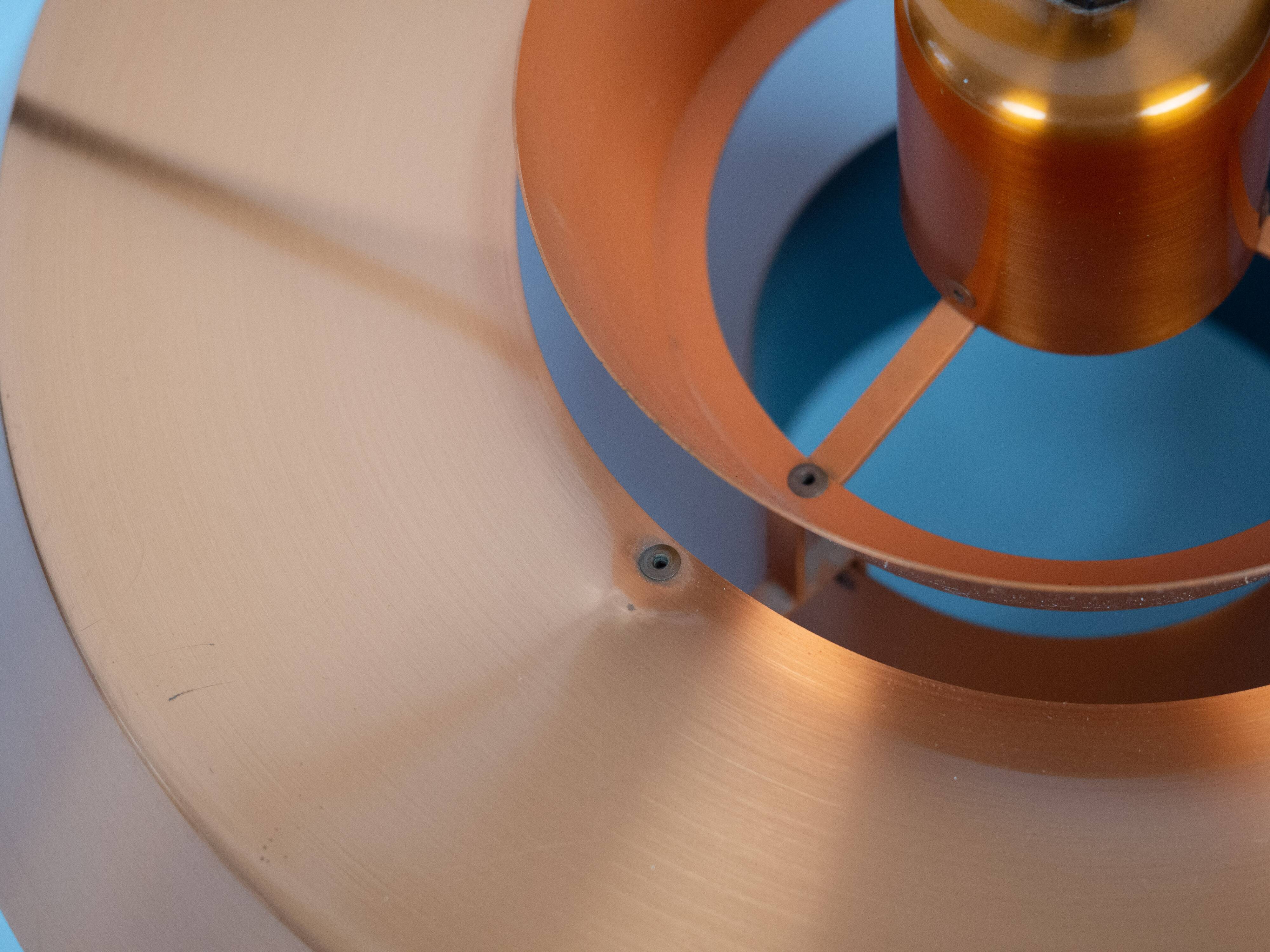 Danish vintage pendant lamp Nova by jo Hammerborg, Fog og Morup, 1963