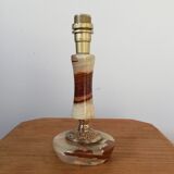 Onyx lamp base