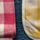 Lot de 18 serviettes de table Vichy
