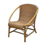Rattan armchair