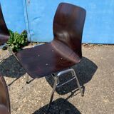 Set of 2 Galvanitas S26 Pagholz chairs, 1960s