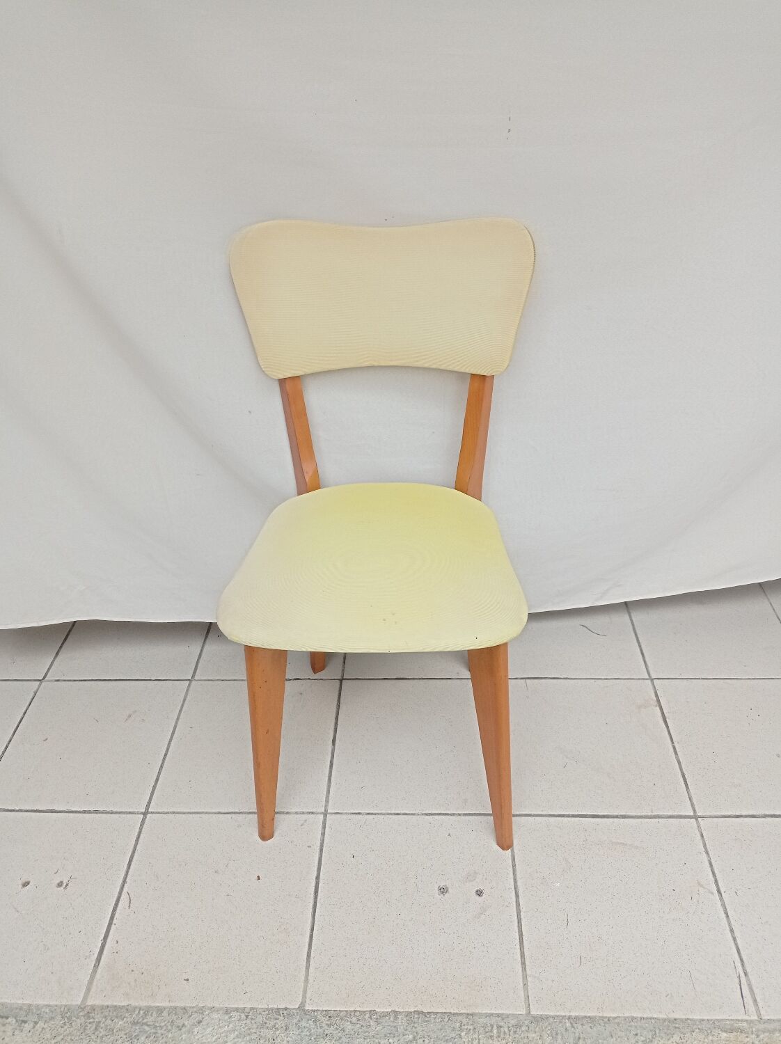 Vintage vinyl chair