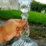 Torches / candle holders crystal of baccarat