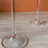 Italian glass candlesticks