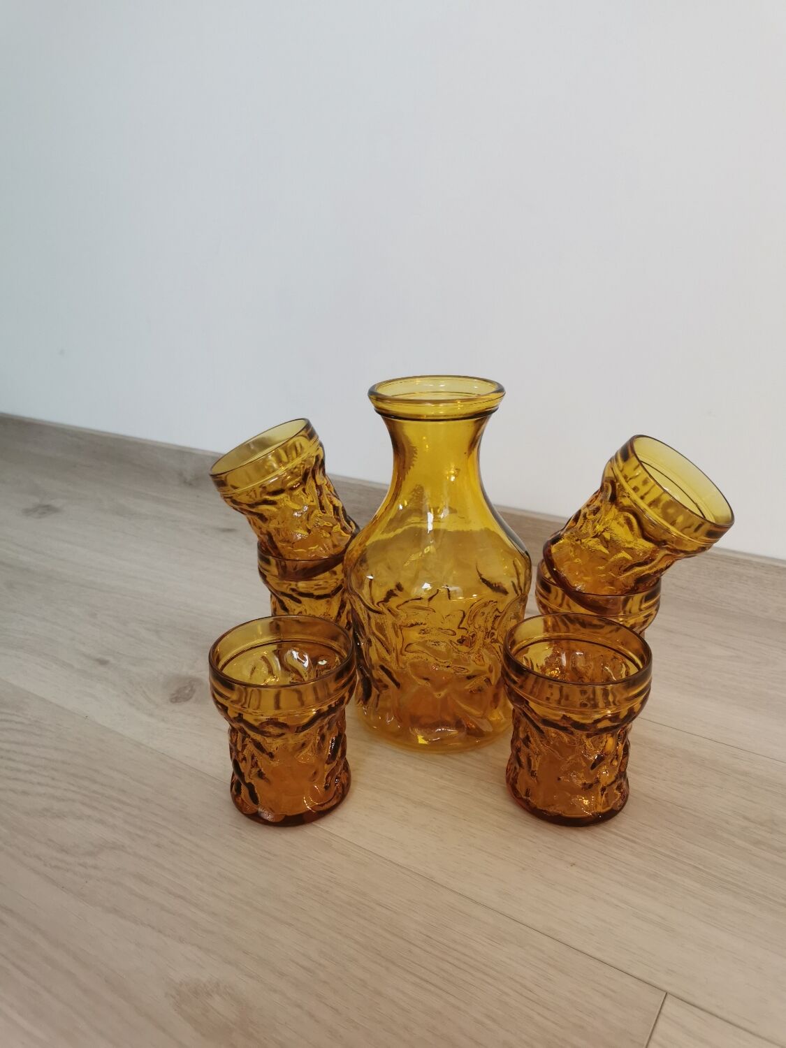 Vintage pitcher and glasses service