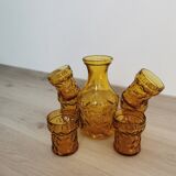 Vintage pitcher and glasses service