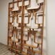 Room Dividers by Ludvik Volak for Drevopodnik Holesov, 1950s, Set of 2