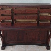 Buffet style Empire en acajou