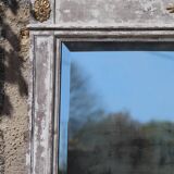 Louis XVI-style trumeau mirror  - 168x106cm