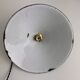 Pair of enamelled industrial conical suspensions