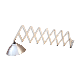 Lampe applique industielle sur bras extensible
