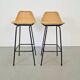 Bar Stools from Rohé Noordwolde, 1960, Set of 2