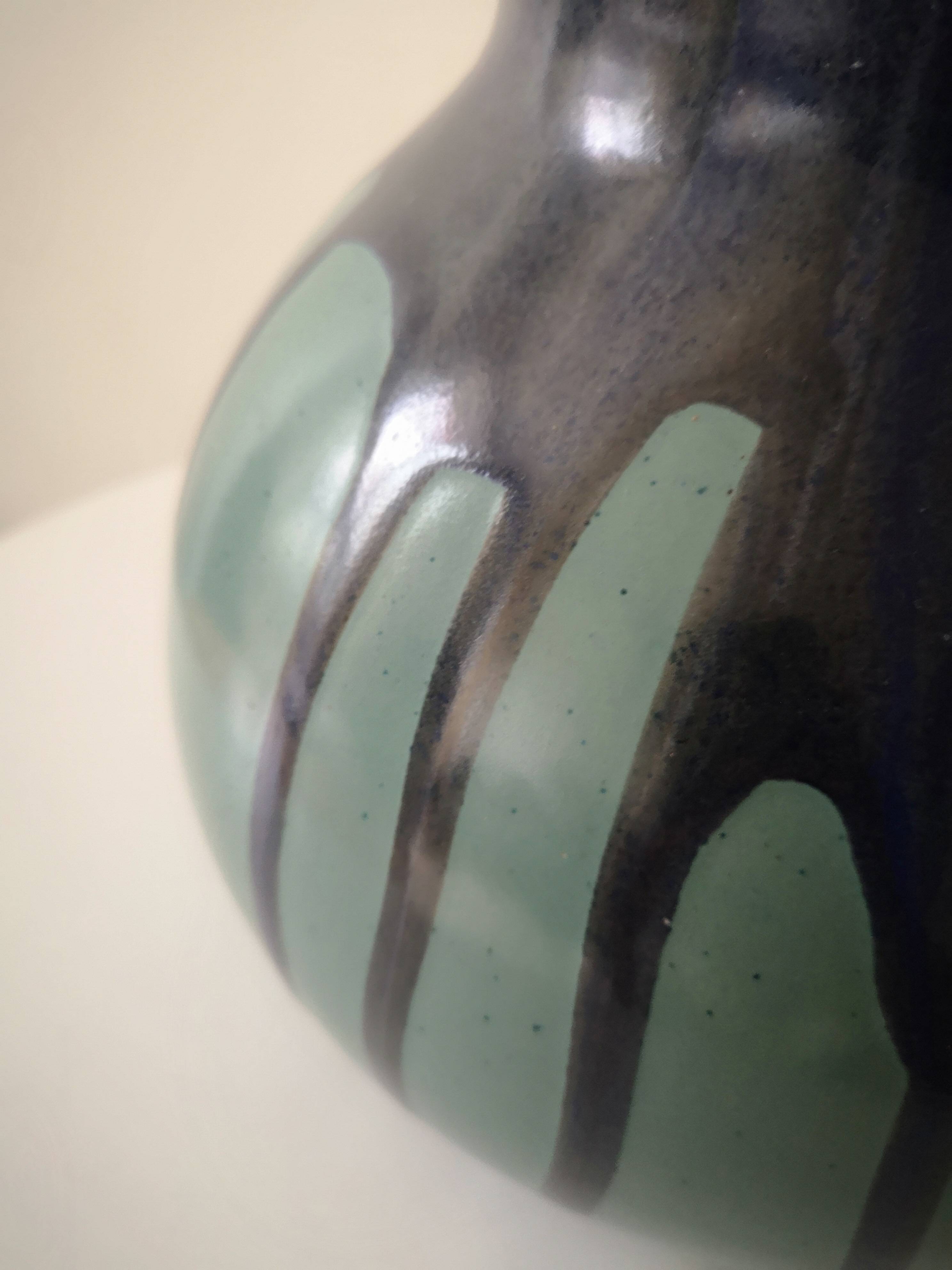 enameled ceramic vase attributed to Léon Pointu (1879-1942)