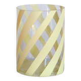 Glass vase and acrylic paint