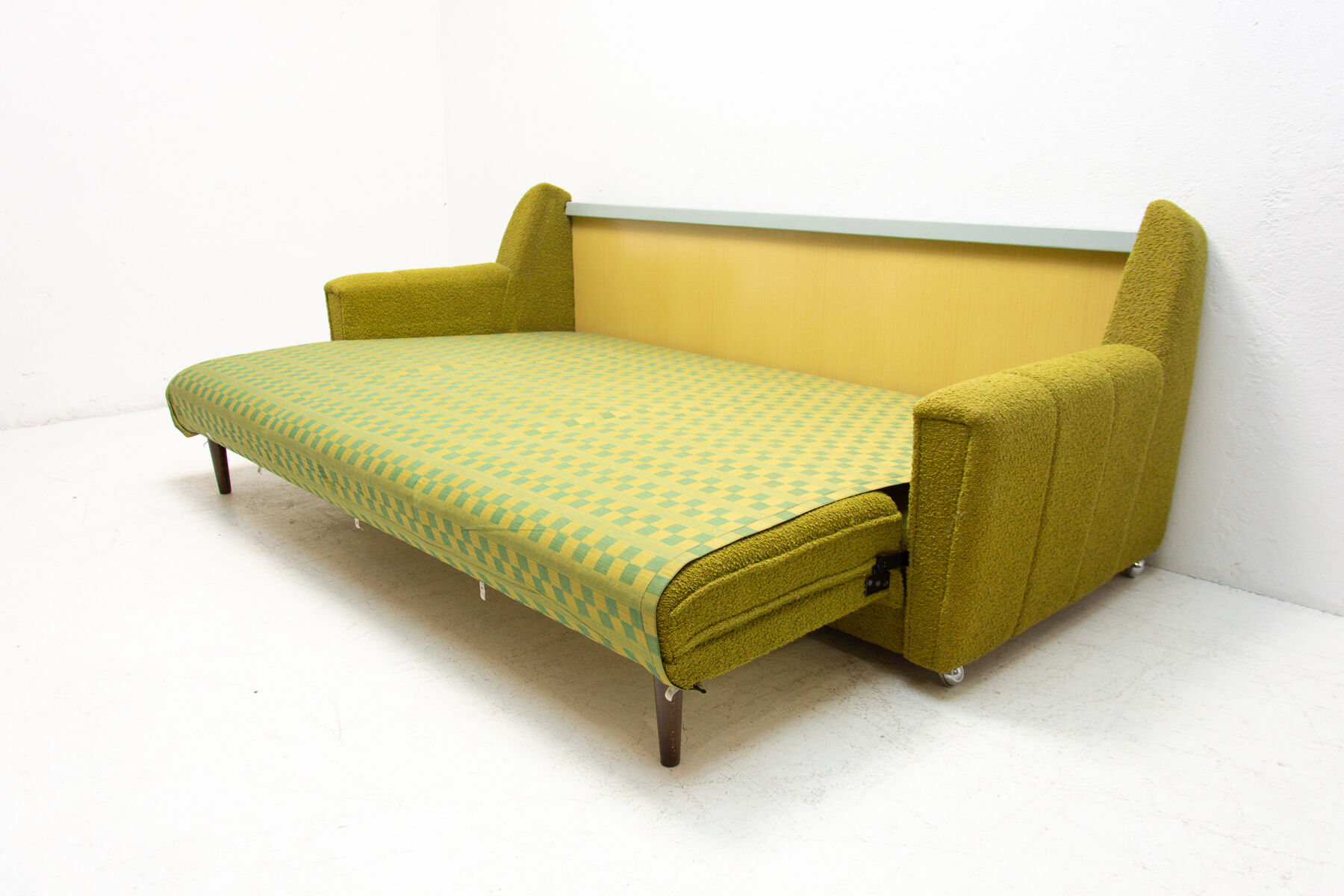 Eastern bloc vintage living room set, Czechoslovakia, 1970