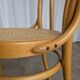 Set of 2 Thonet Style Bentwood Chairs with Cane Seat / Mid-Century Dining F