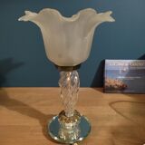 Bedside lamp base mirror glass tulip glass paste dp 012364