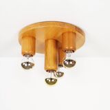 Vintage 1970's old stock 'Japandi' style ceiling light