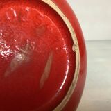 Jasba Germany red teapot