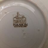 Lot de 11 assiettes  et 11 coupelles en faïence modèle Nankin