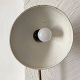 Vintage red and black articulated lamp