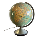 Globe vintage avec lumières GDP 1965 Globe