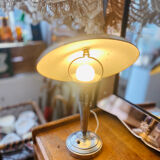 1950s metal mushroom lamp