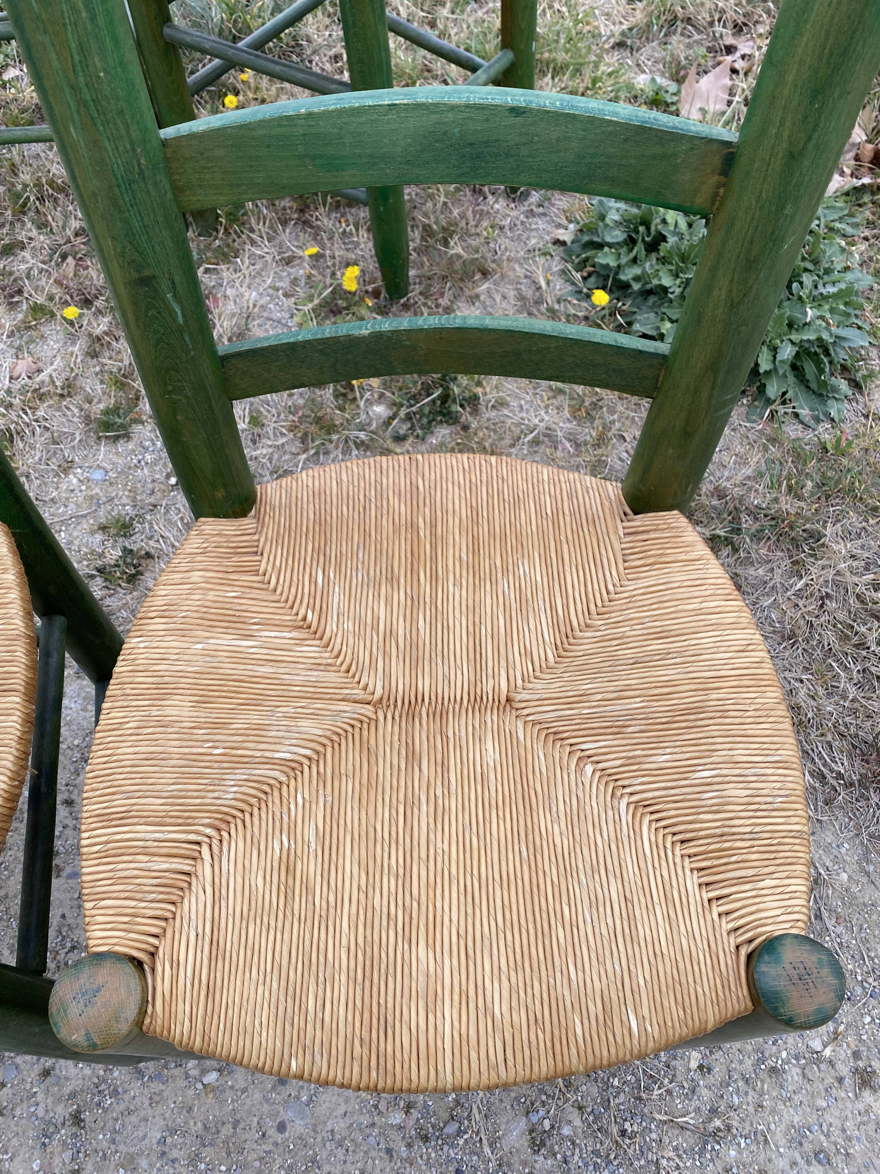 Set of 4 mulched chairs design campaign 1960