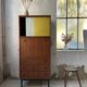 Modernist teak secretary desk, 1950s