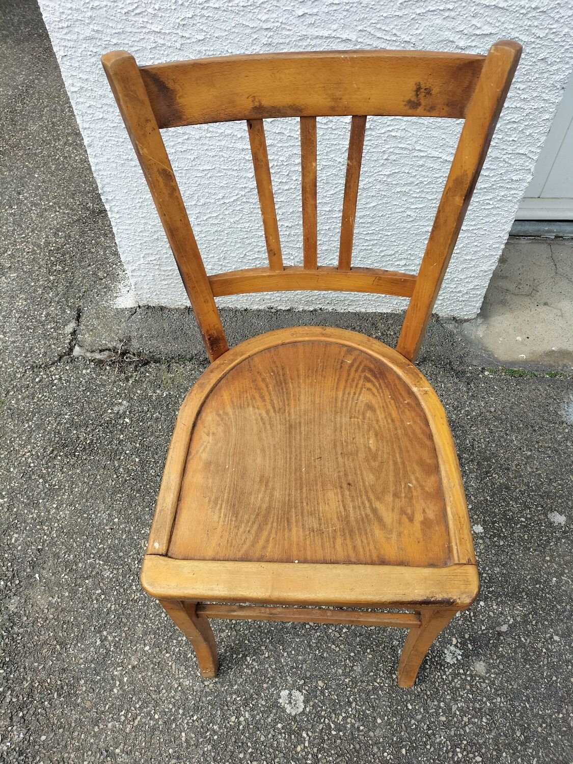 Wooden chairs