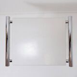 Tubular Chrome Side Table