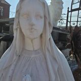 Stone statue of the Holy Virgin
