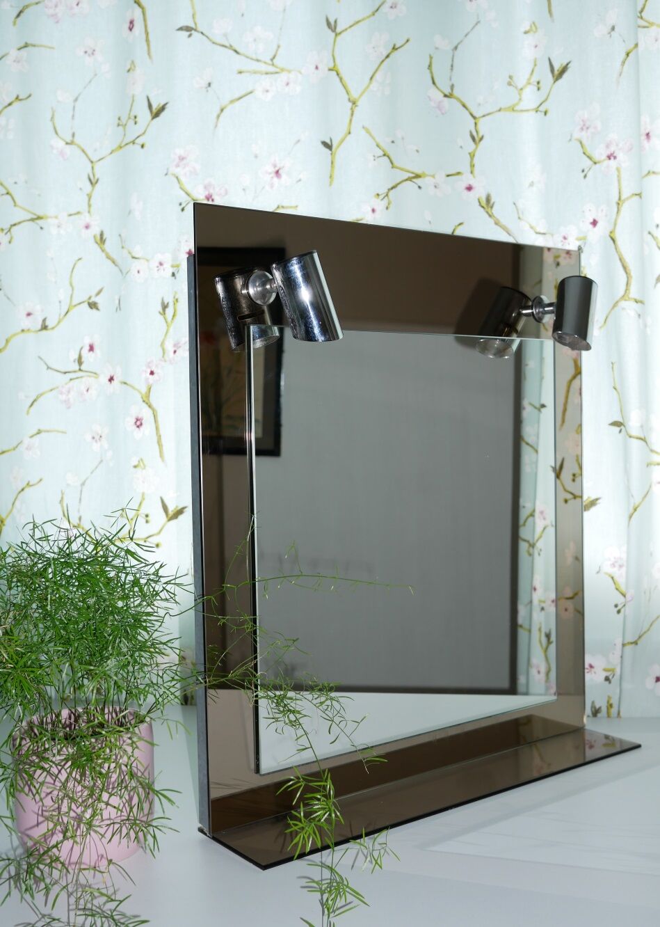 Vintage bathroom mirror