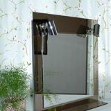 Vintage bathroom mirror