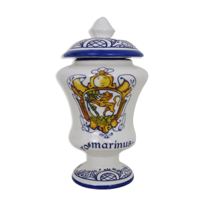 Ancien pot d'apothicaire, pot à