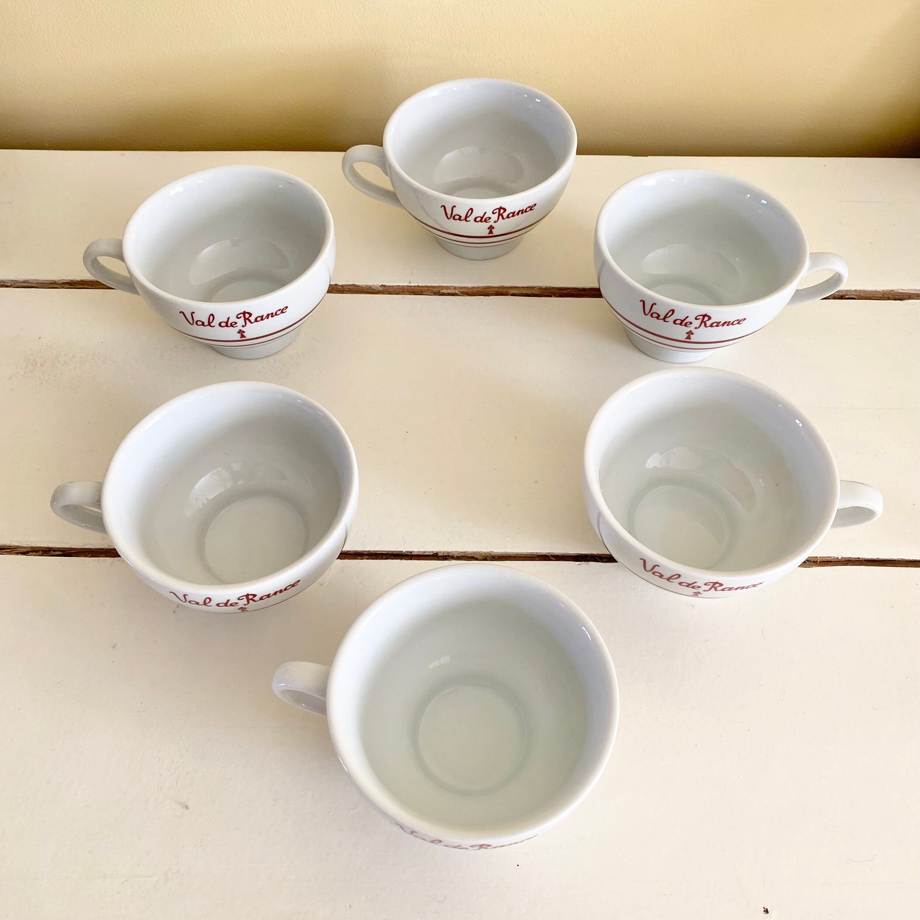6 tasses ou bolée à cidre, origine Bretagne