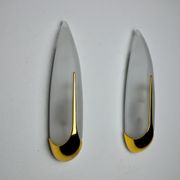 Paire d'appliques "épis" idearte espagne 1980