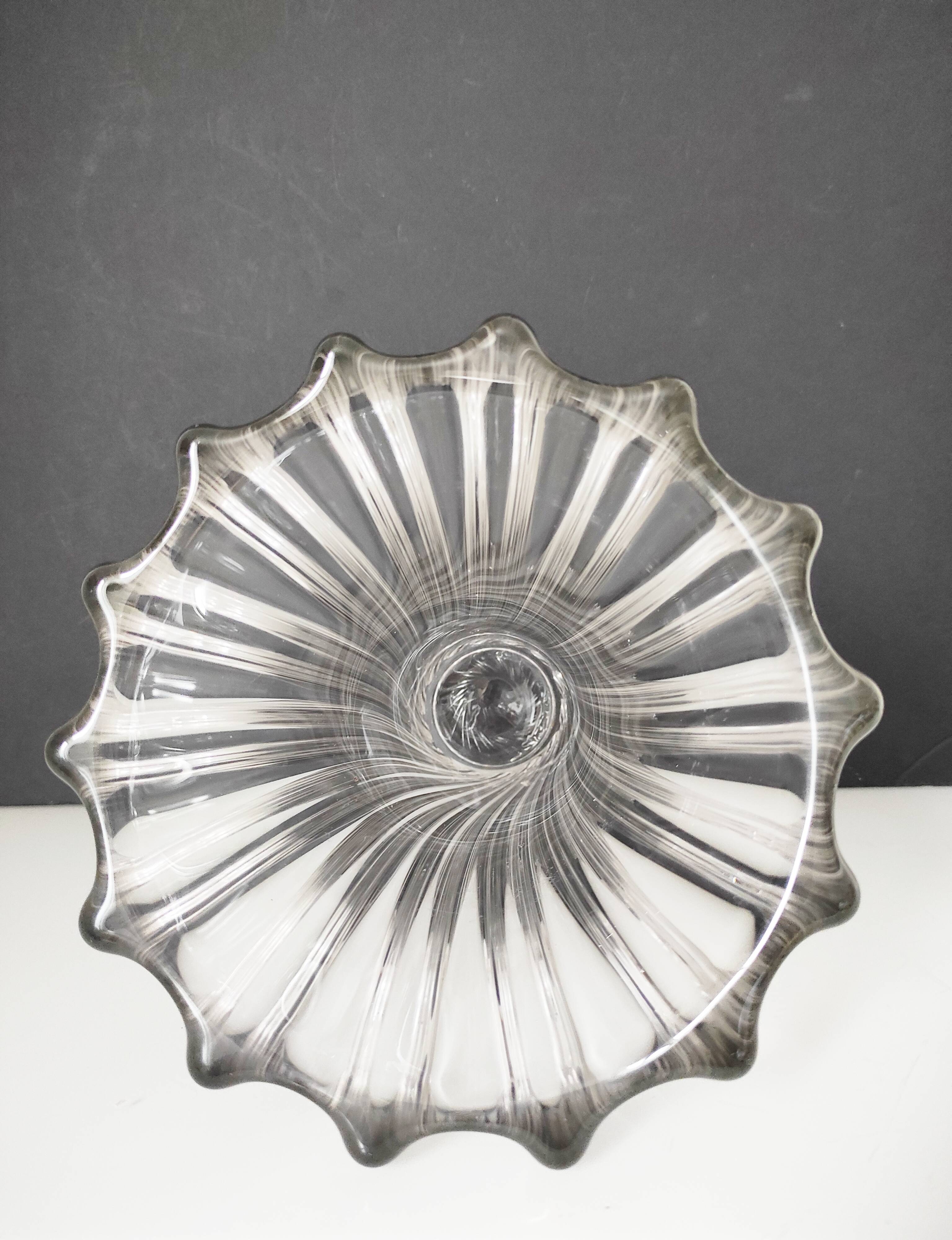 Vase en cristal dans le goût de Pierre d'Avesn