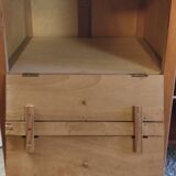 Art Deco style solid wood storage unit - mid 20th century