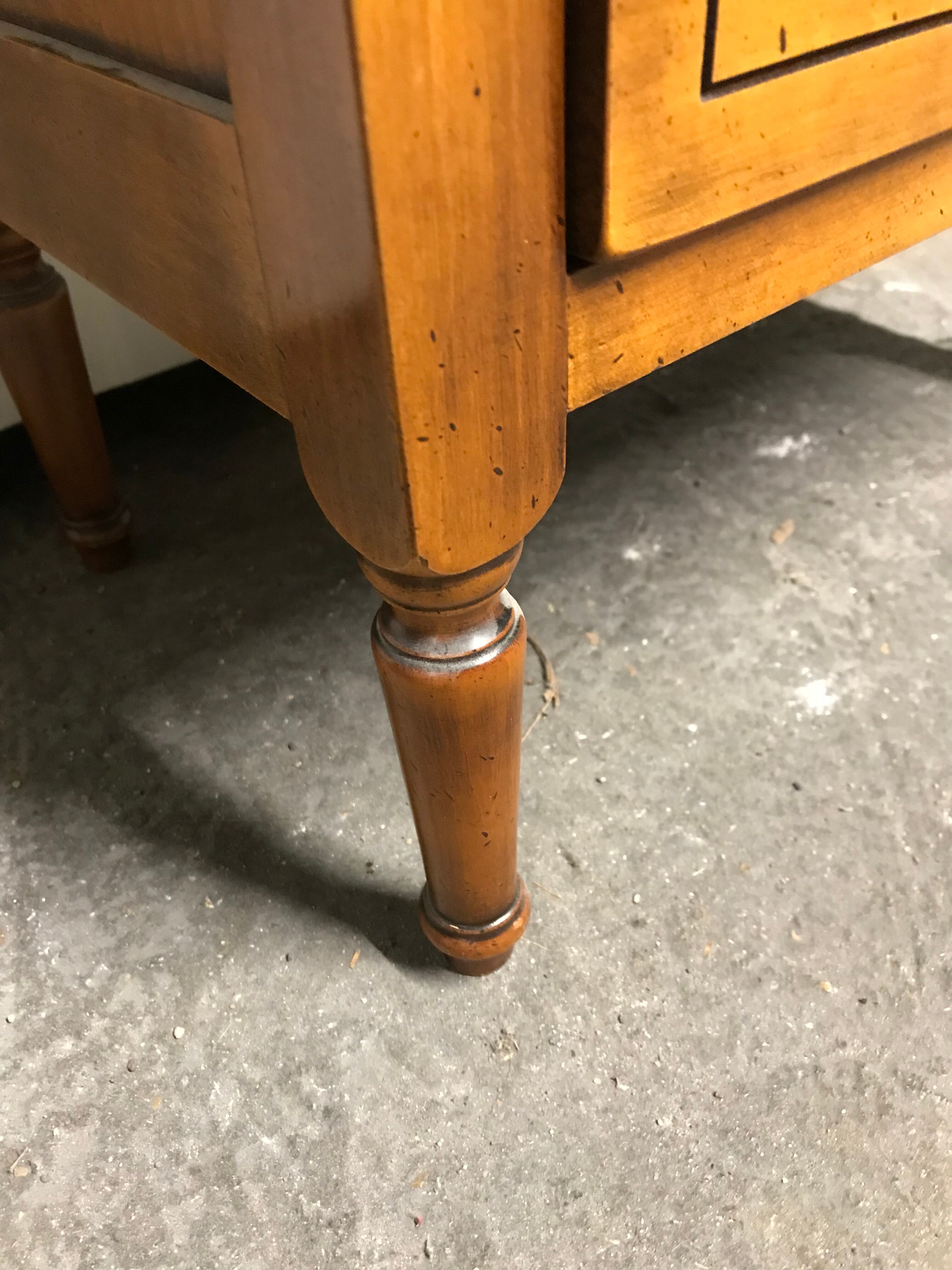 English style bedside table