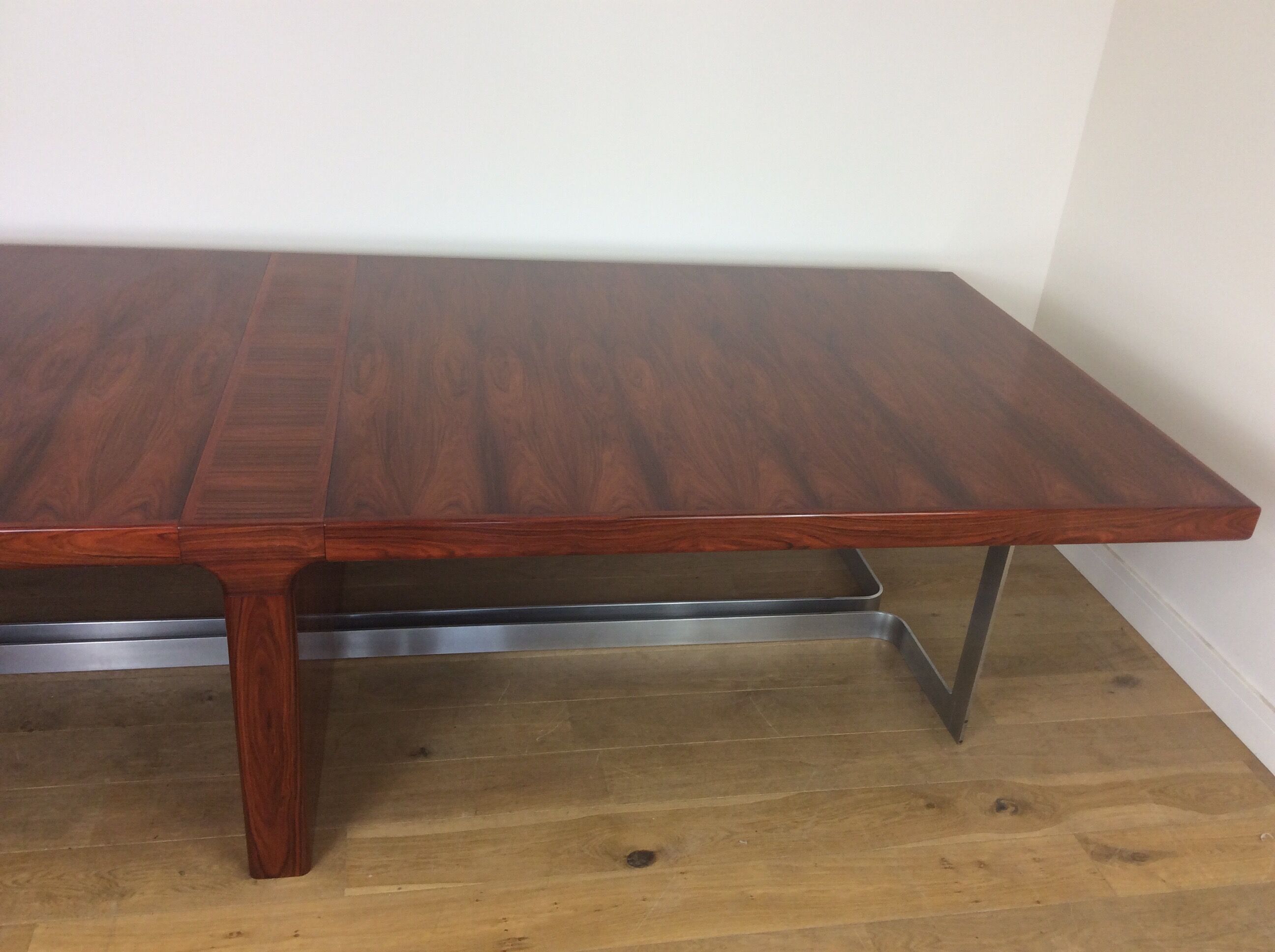 Mid century rosewood conference table