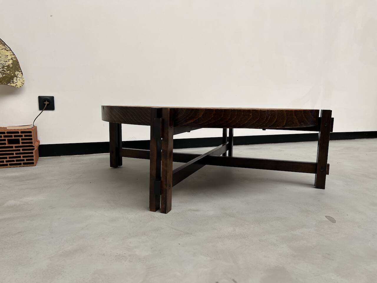 Coffee table "Les Herbiers" by Roger Capron