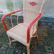Rattan armchair from the 70s