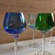 Set of six glasses, Italy, 1970s.
