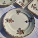 Clairefontaine earthenware plate and fruit bowl set, Saxe model